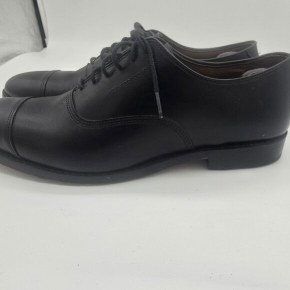 Allen Edmonds Park Avenue Cap-toe Oxford Dress Shoe Black Leather Mens Size 10.5 main image 11